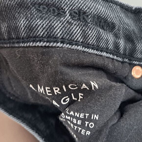 American Eagle Stretch 90s Skinny Jean in Charcoal Wash size 6 Short - Picture 8 of 8